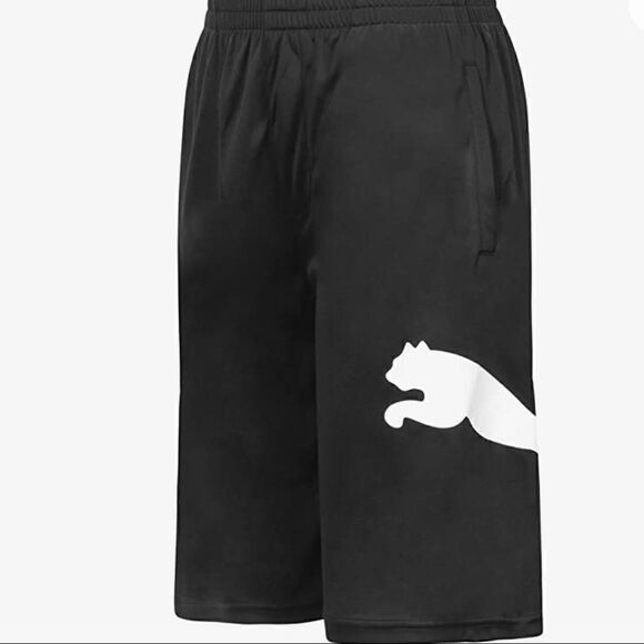 Puma boys athletic shorts size M - Picture 2 of 2